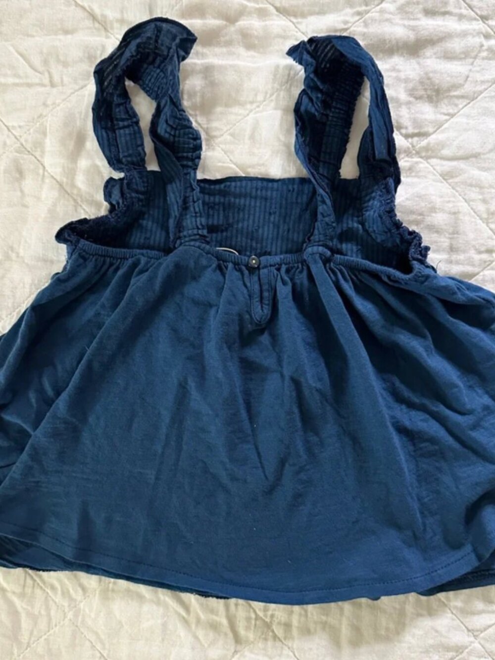 Zara Ruffled Textured Top 3 - Picture 3 of 3